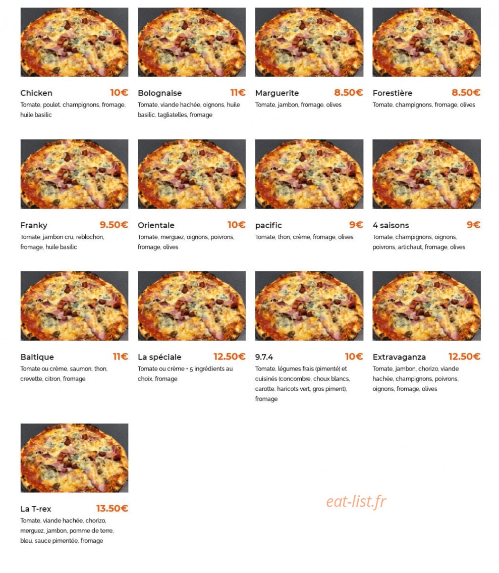 Chez Mimi — carte page 2