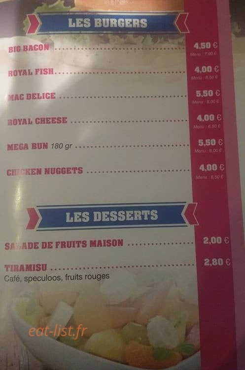 My Délices — carte page 4