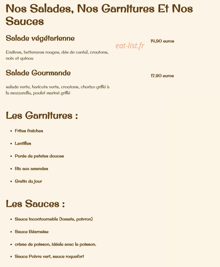 L'incontournable — carte page 4