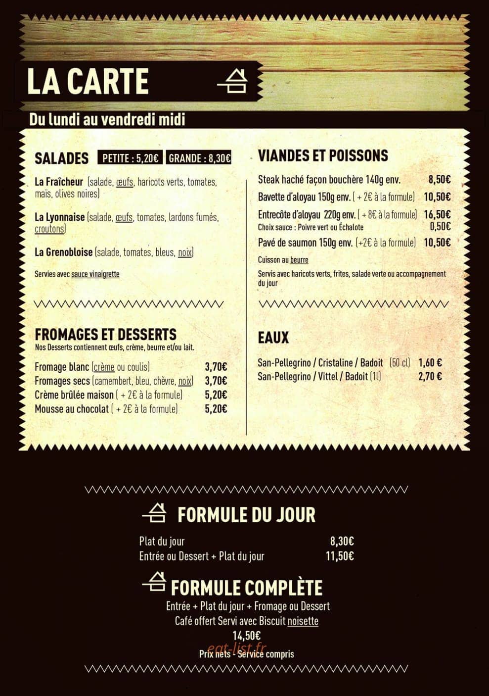 Le Panorama — carte page 1