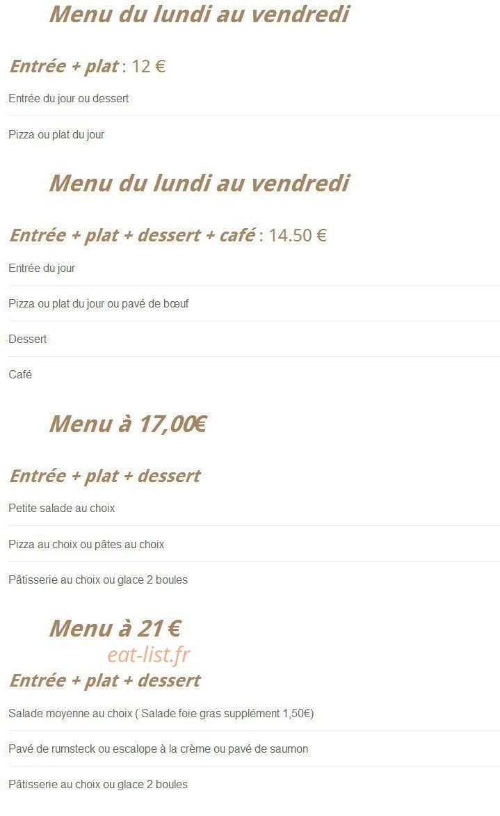 L'Orchidée — carte page 3