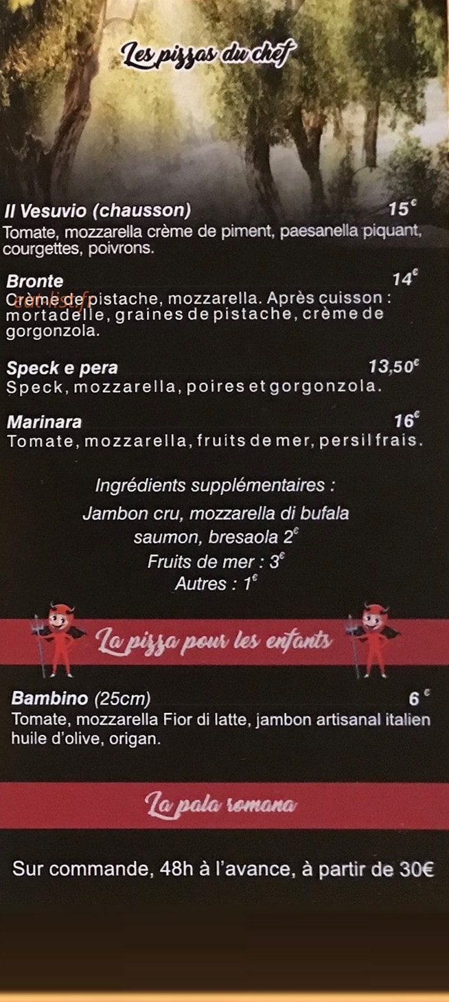 IL Vesuvio — carte page 3