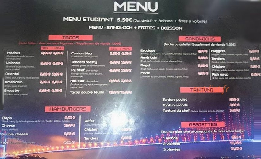 Istanbul Simit — carte page 1