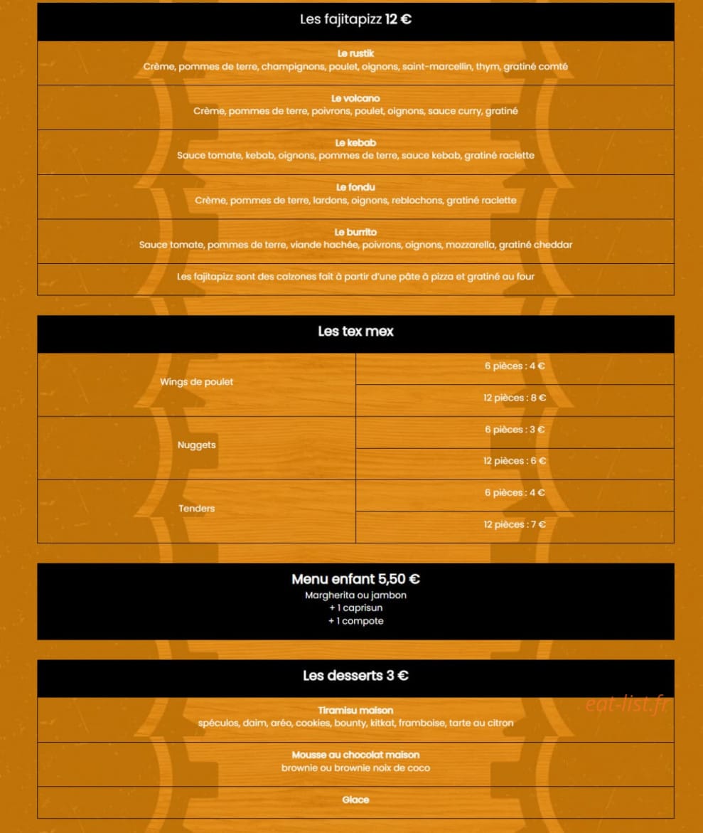 La Fabrik — carte page 7