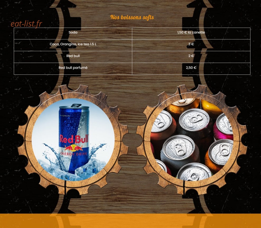 La Fabrik — carte page 6