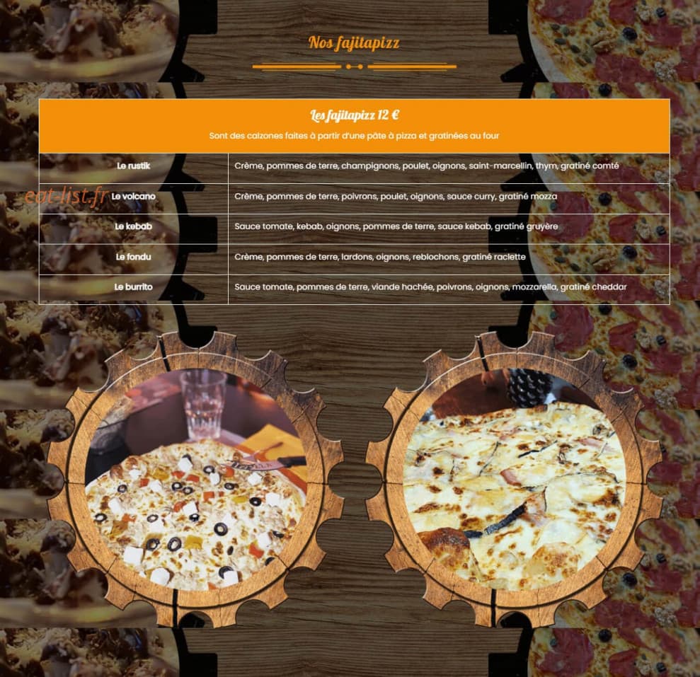 La Fabrik — carte page 4
