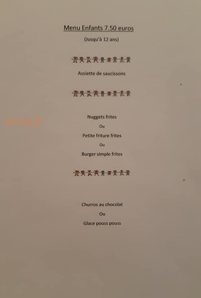 Au p'tit Sablonnais — carte page 5