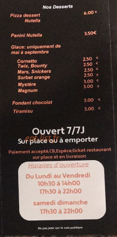 La Toscanella — carte page 6
