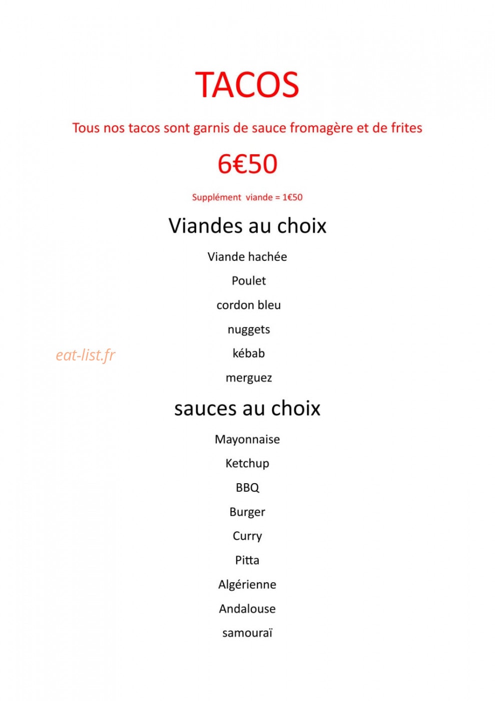 Pizza Chenillarde — carte page 4