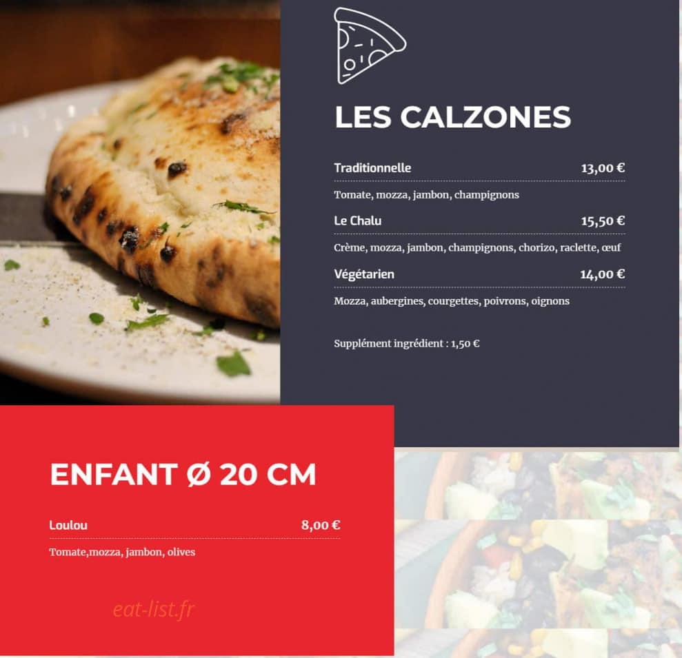 Le Chalu — carte page 8
