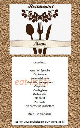 Le Farinaud — carte page 1