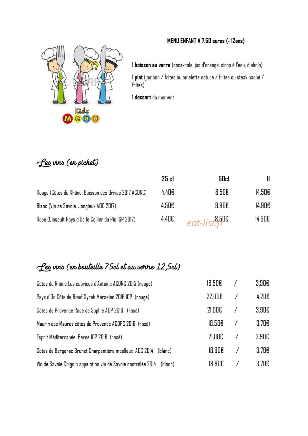 L'escale — carte page 2