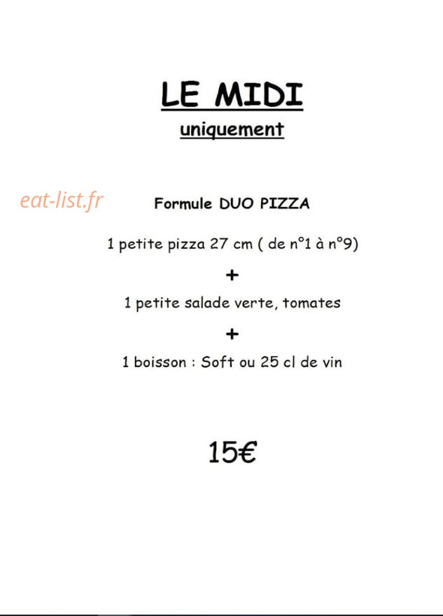 Le Vieux Moulin — carte page 4