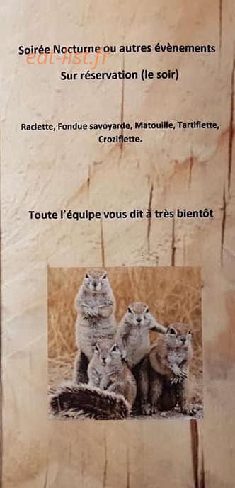 L'Ecureuil — carte page 6