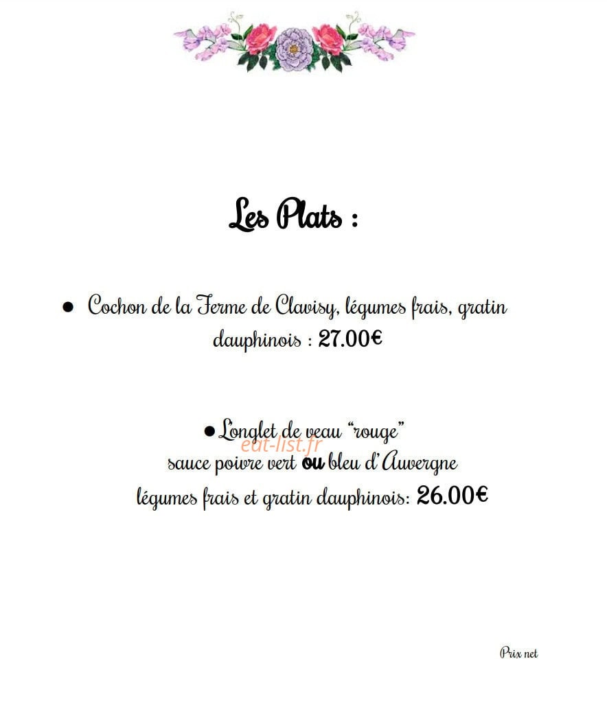 Auberge Nemoz — carte page 7