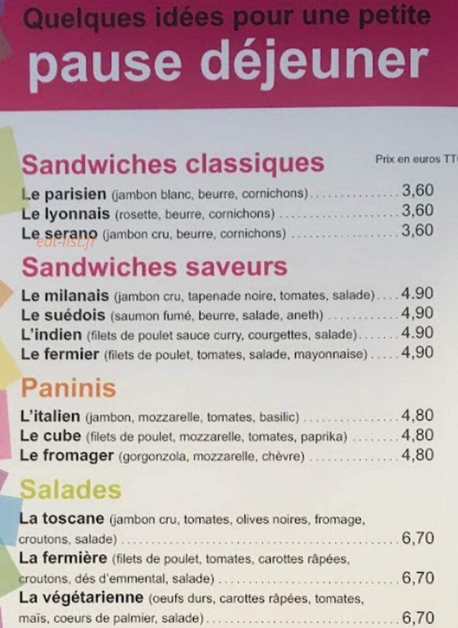 Le Cube — carte page 1