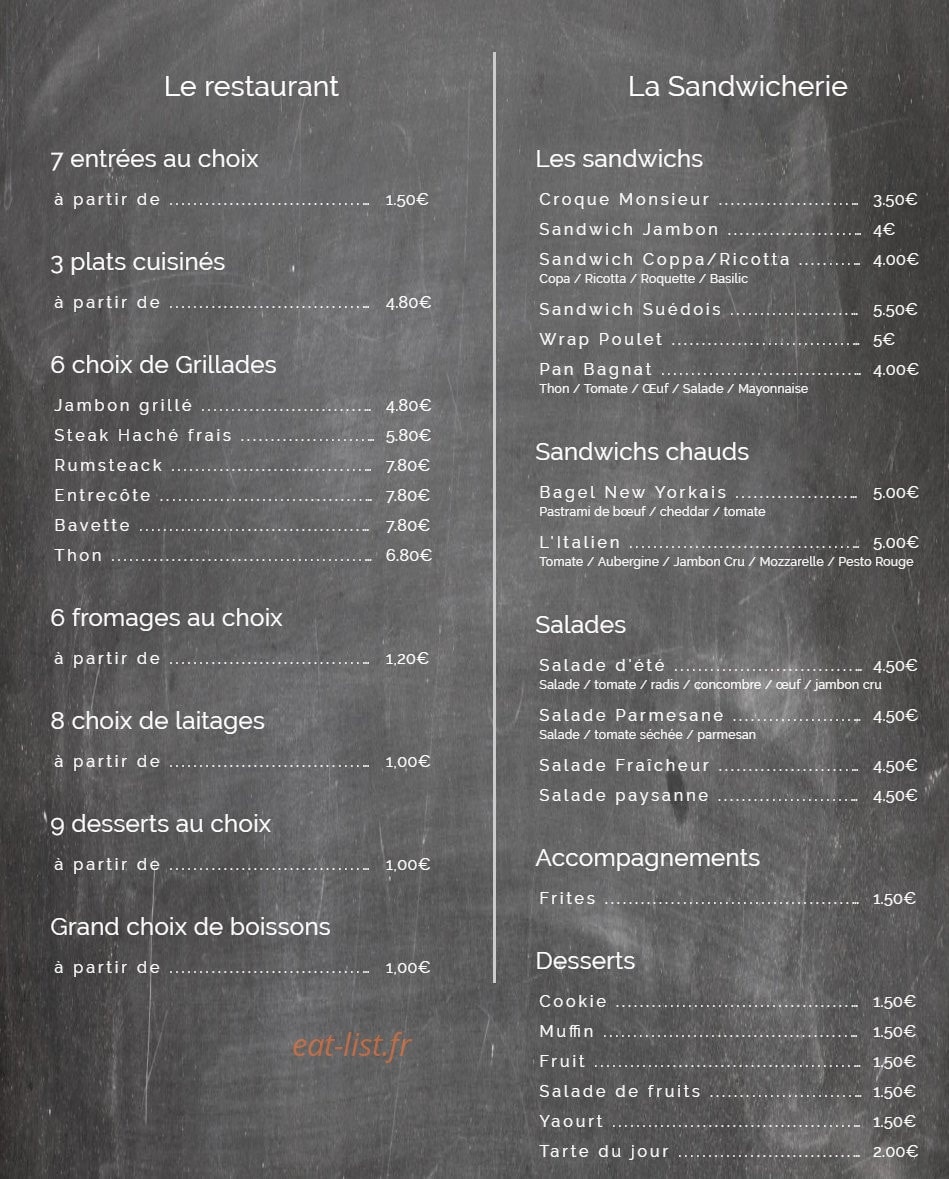 Le Jardin du Vercors — carte page 1