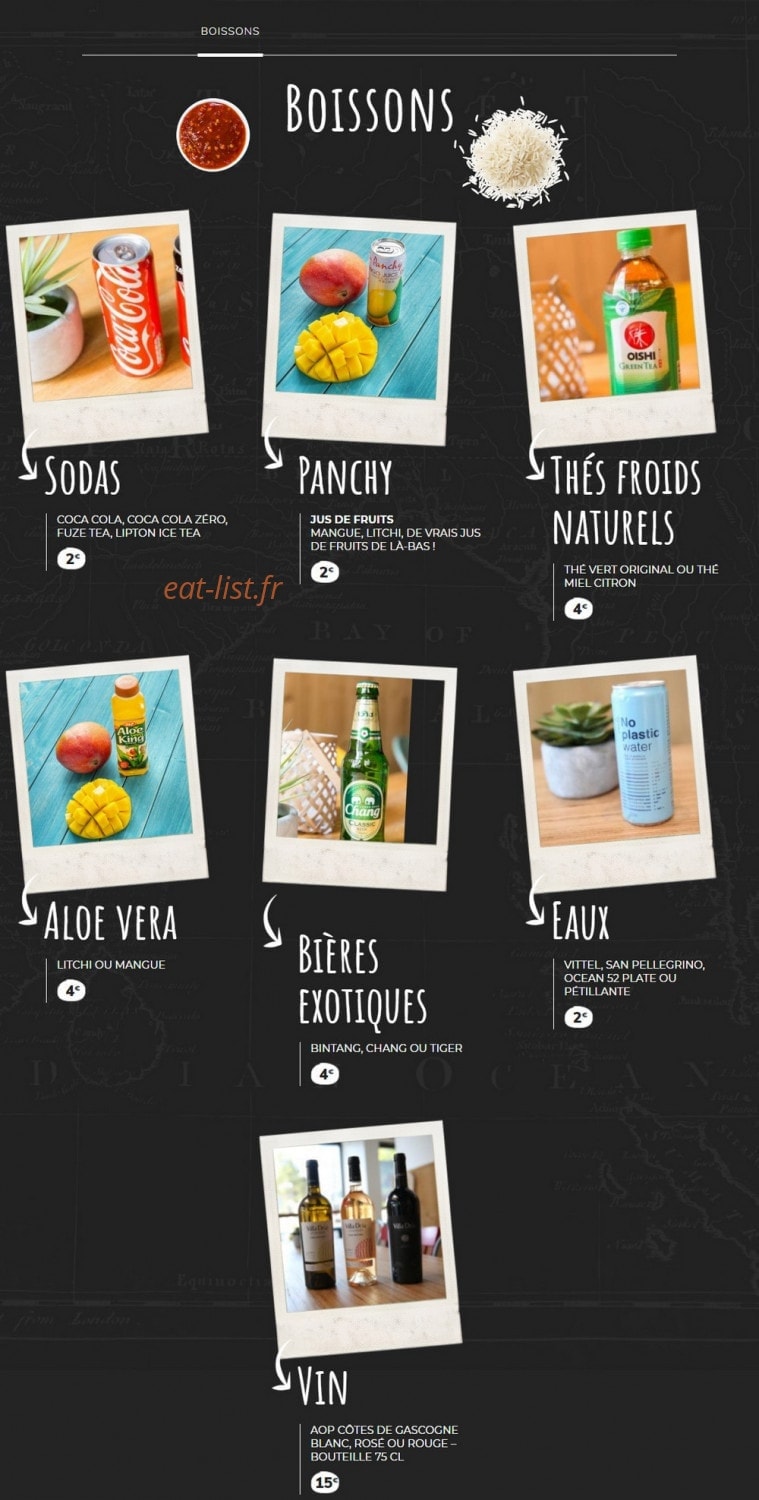 My Little Warung — carte page 2