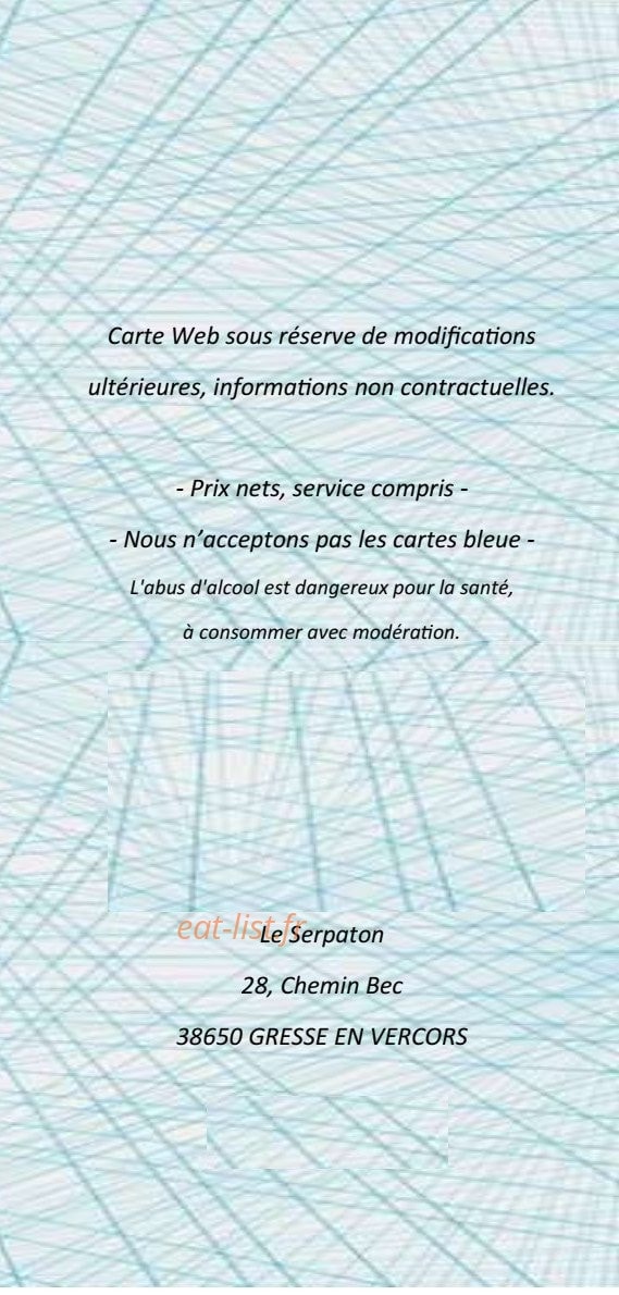 Le Serpaton — carte page 6