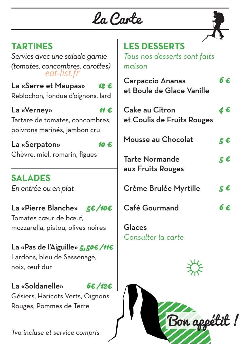 Le Sun Valley — carte page 3