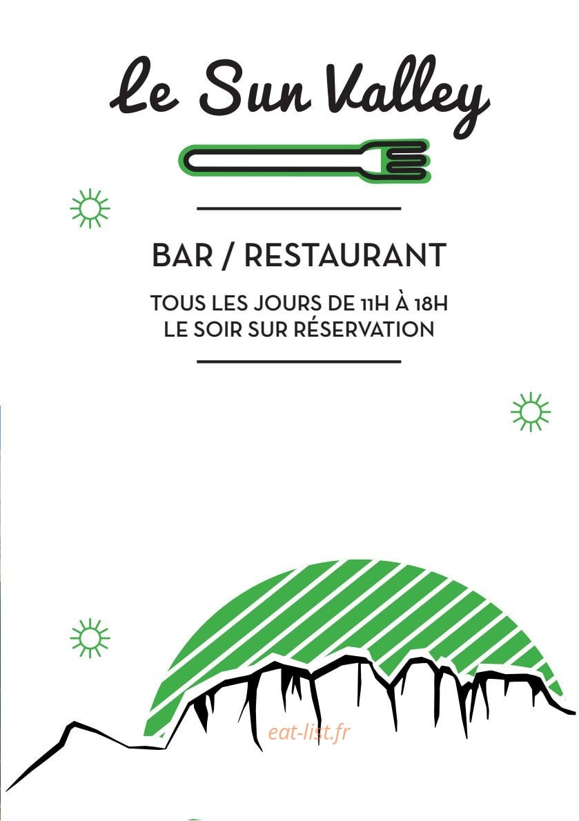 Le Sun Valley — carte page 1