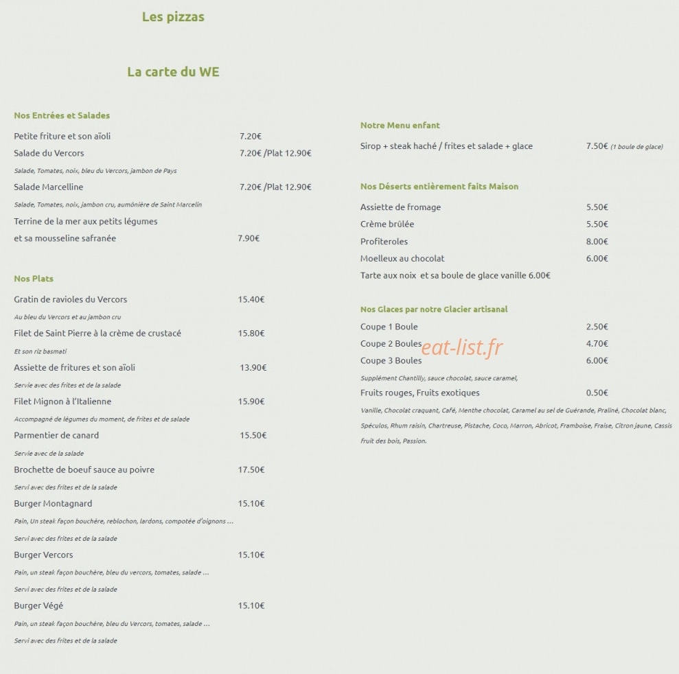 Le Spot — carte page 1
