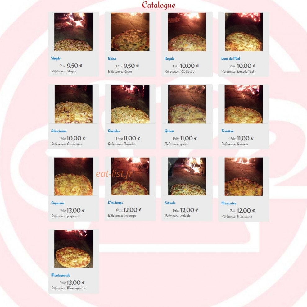 Restaurant L'Ins'Temps — carte page 3