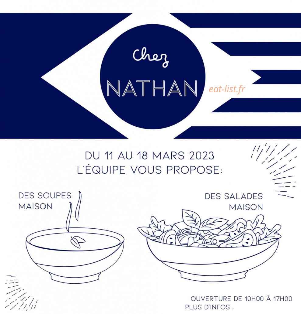 Chez Nathan — carte page 1