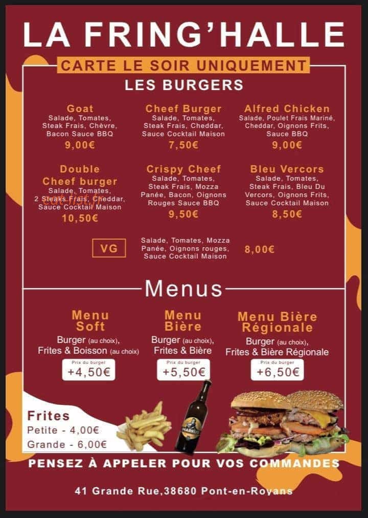 La Fring'halle — carte page 1