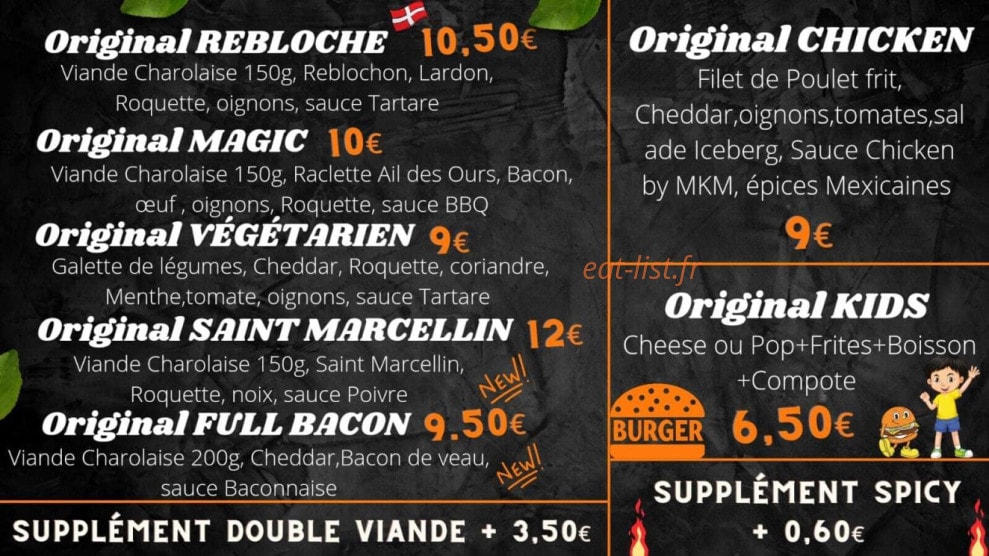 MKM food — carte page 2