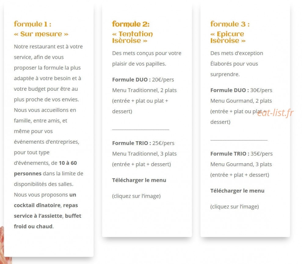 Boudart Nicolas Cooking — carte page 2