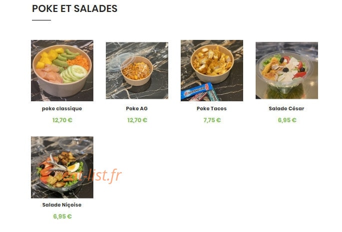L'Arrêt Gourmand — carte page 2