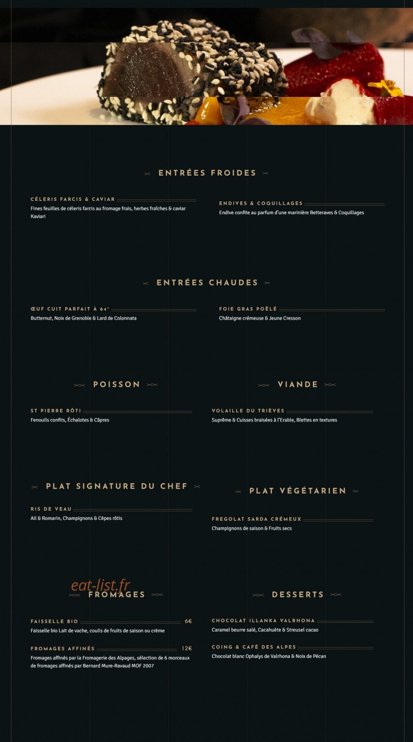 La Maison Badine — carte page 2