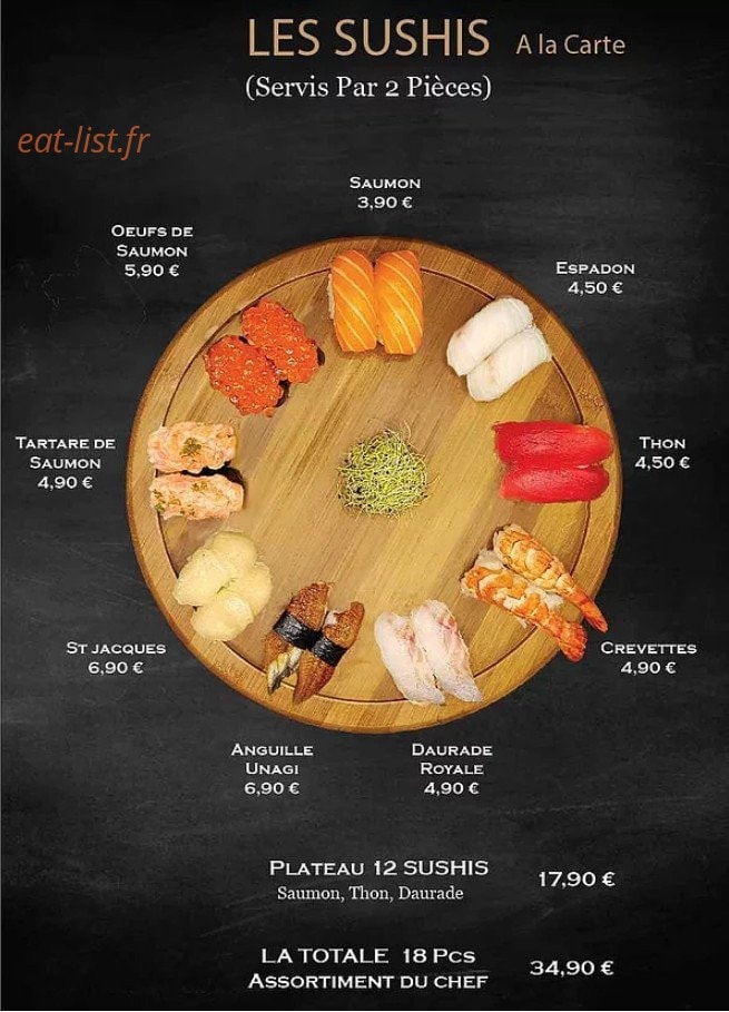 Le Katana — carte page 8