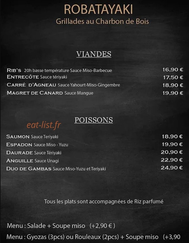 Le Katana — carte page 11