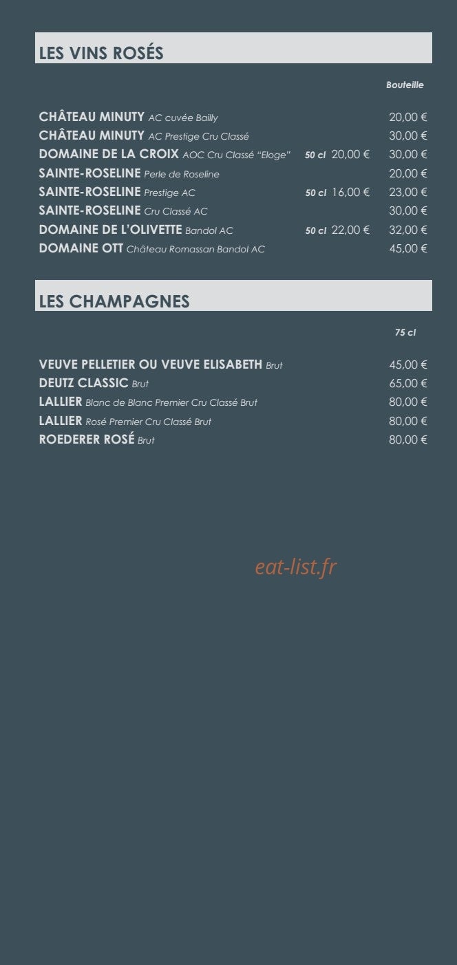 Les Trois Dauphins — carte page 7