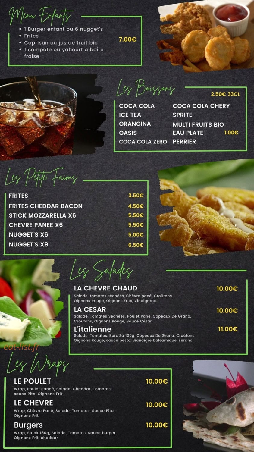 Le Vallon Gourmand — carte page 3