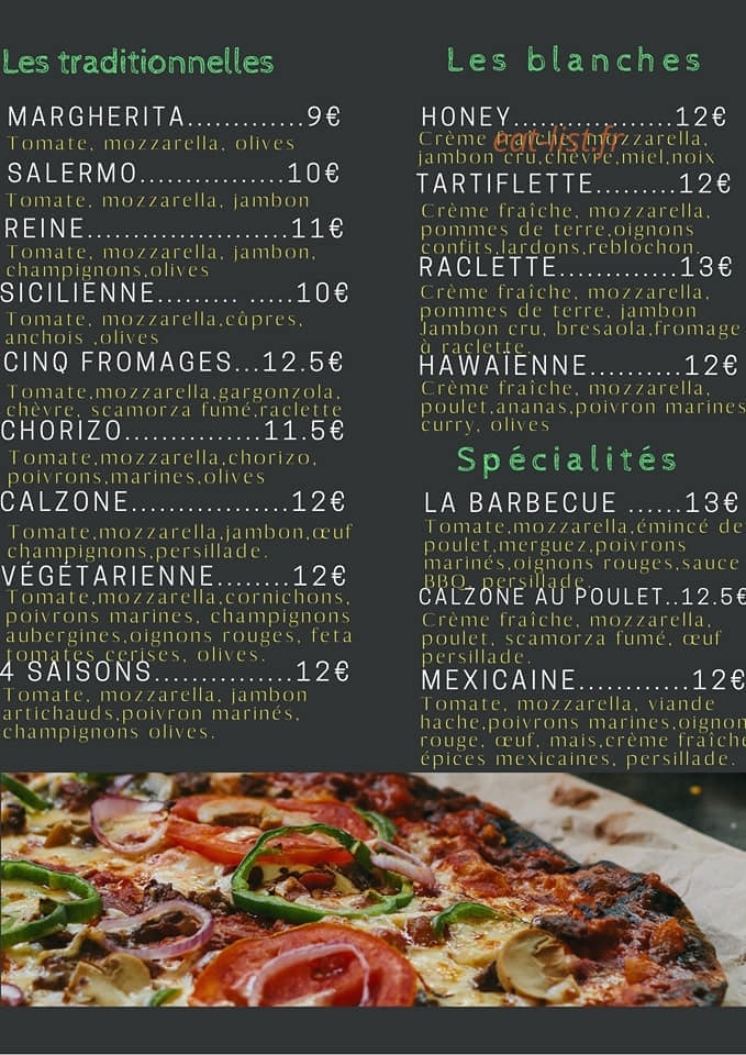 Restaurant du plan d'eau — carte page 3