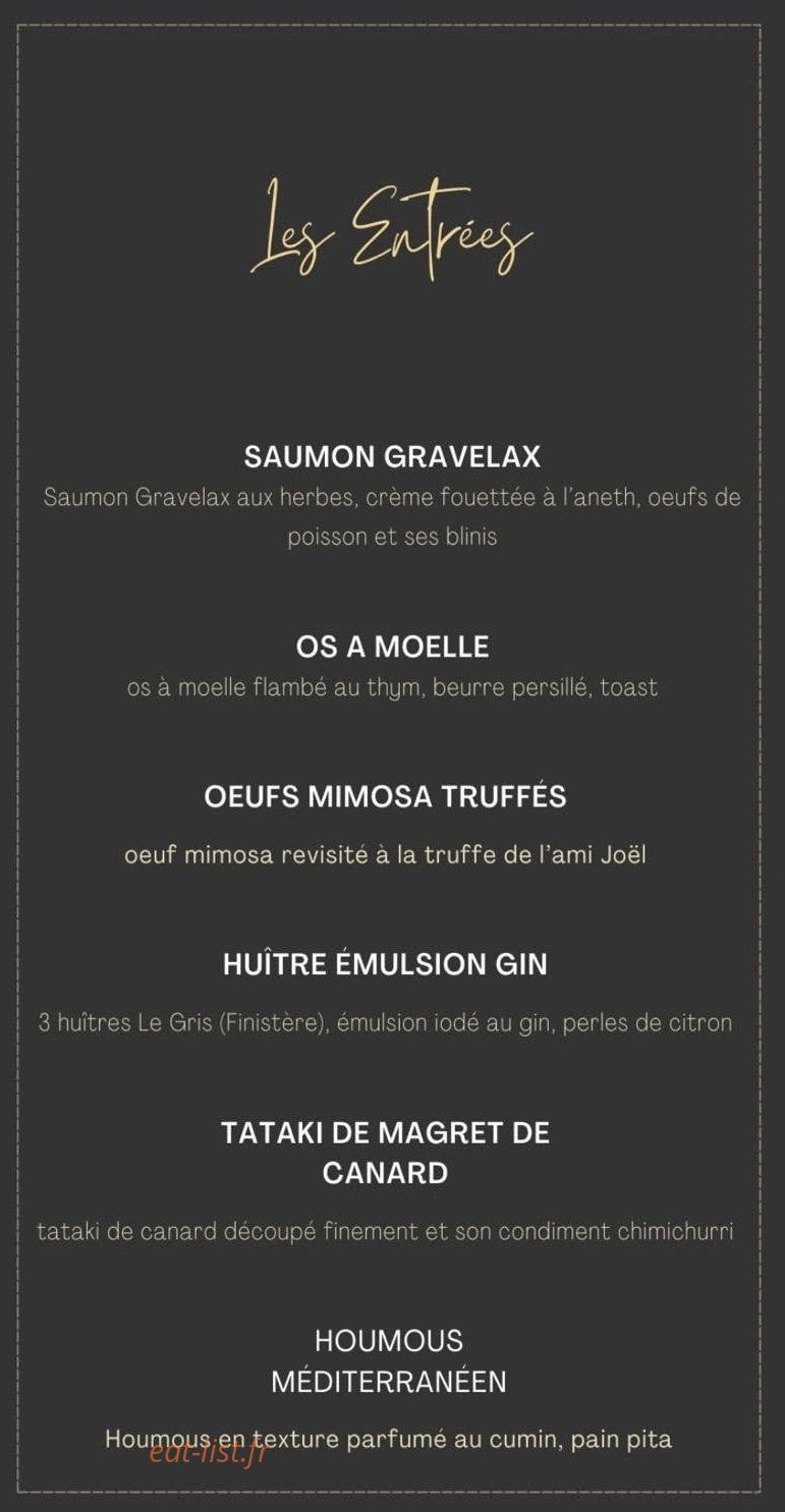 L'Atelier — carte page 1