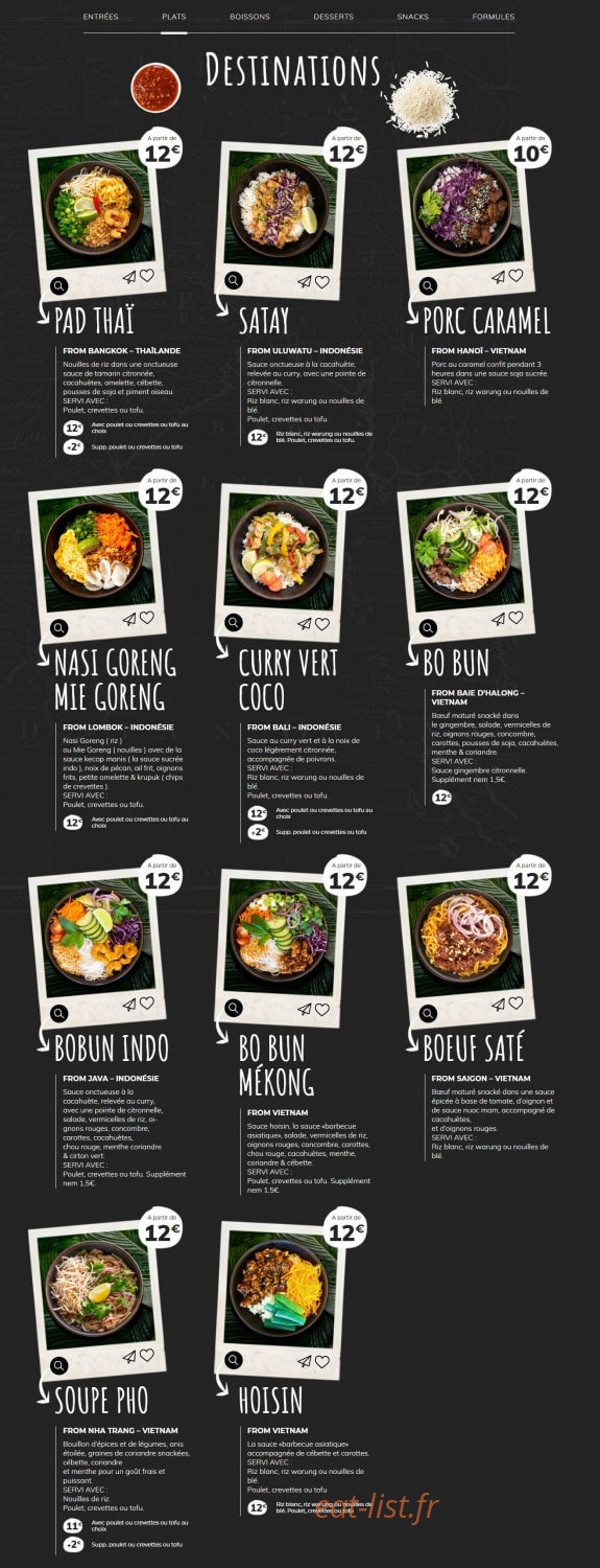 My Little Warung — carte page 2