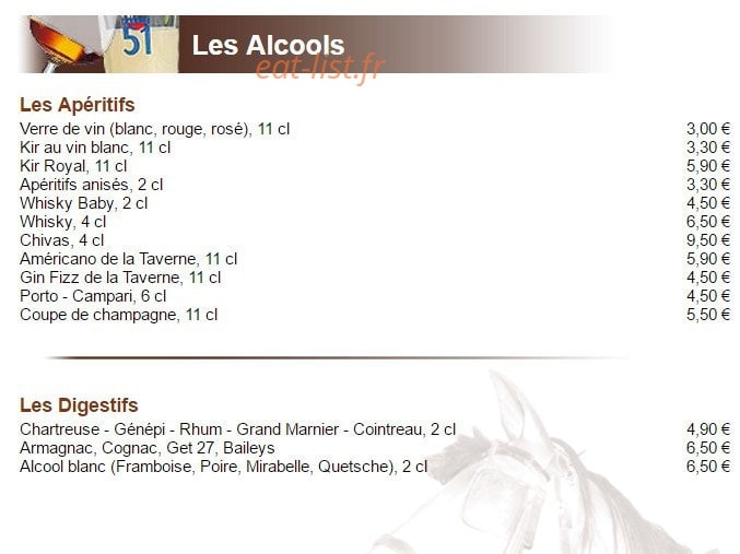Taverne Lowenbrau — carte page 14