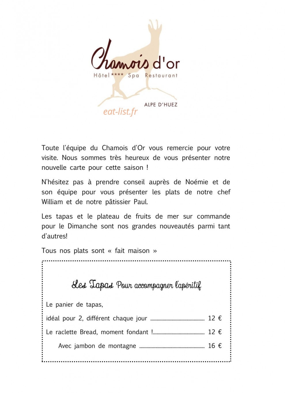 Chamois d'or — carte page 1