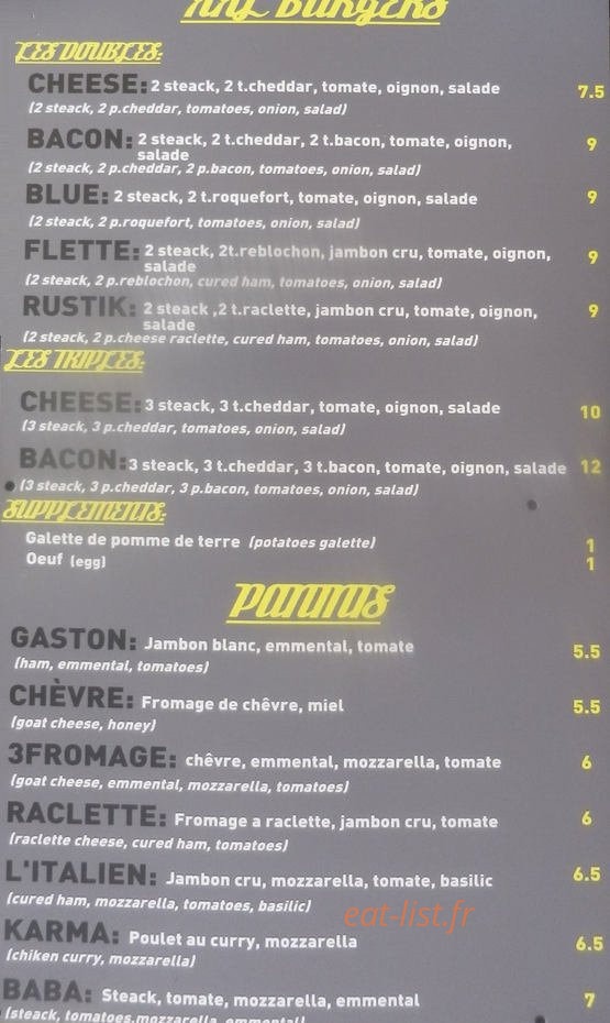 Gaston Burger — carte page 2
