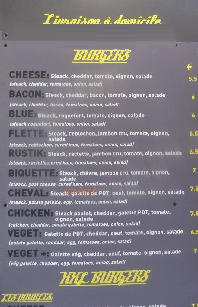 Gaston Burger — carte page 1