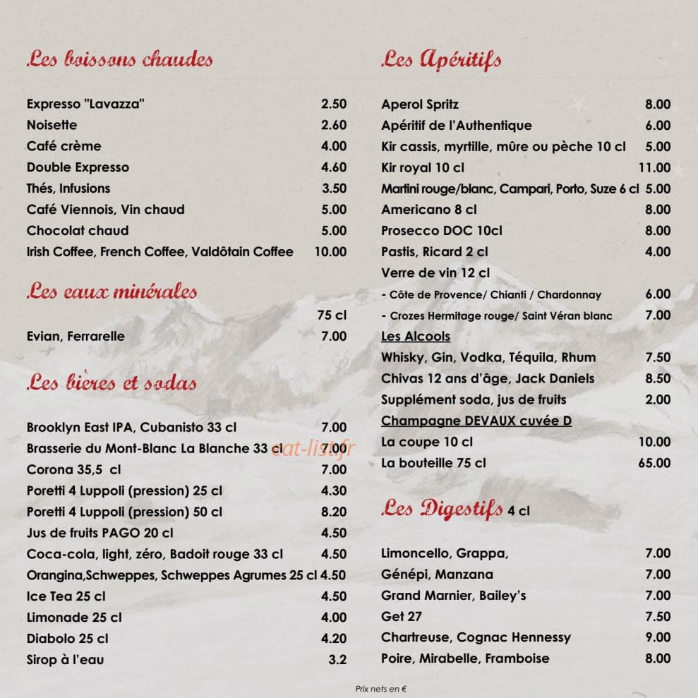 L'authentique — carte page 6