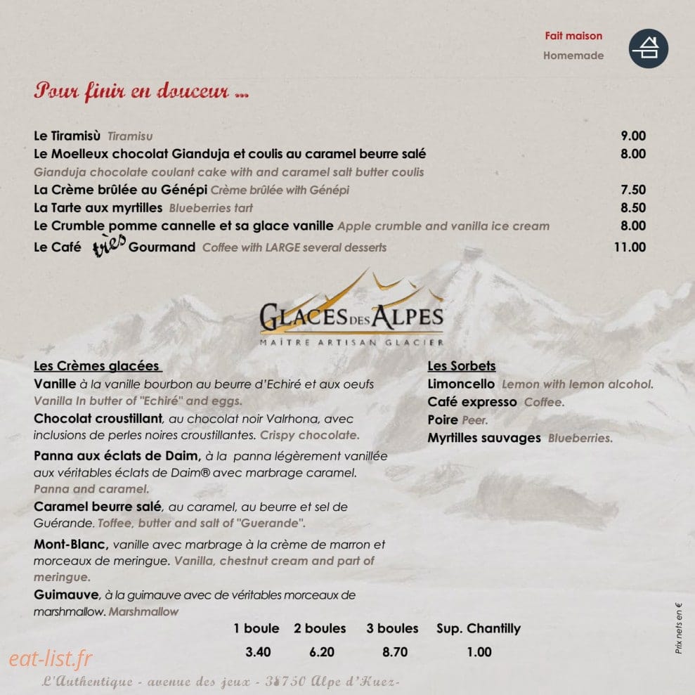 L'authentique — carte page 8