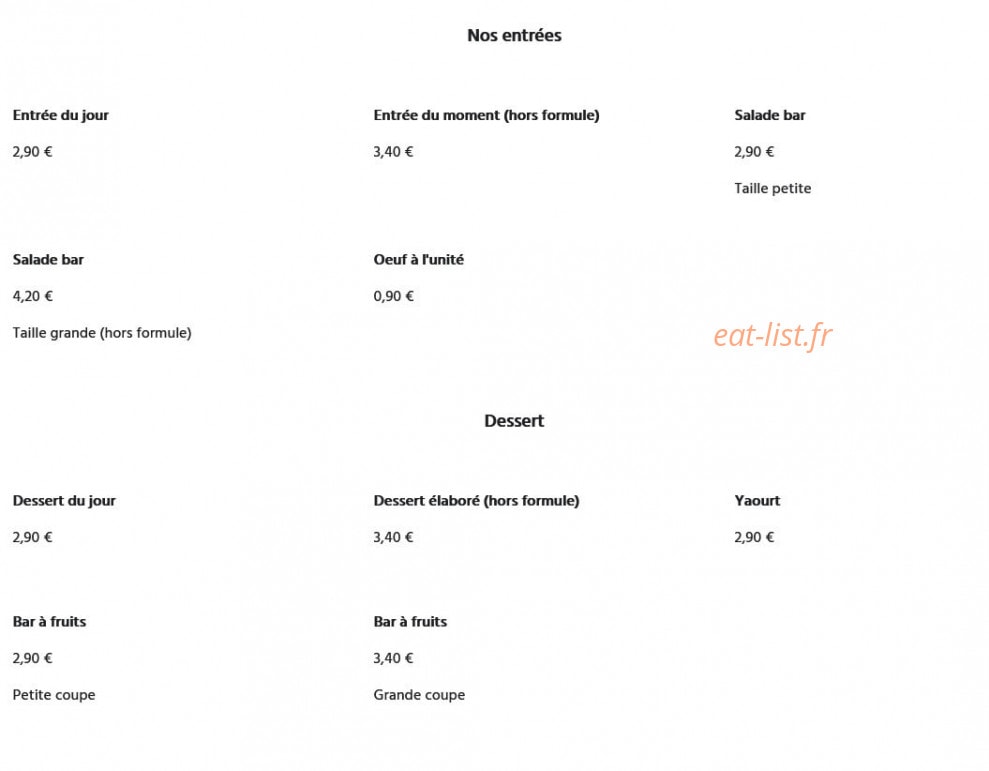Le Comptoir Des Criques — carte page 4