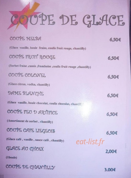 Loock pizza — carte page 6