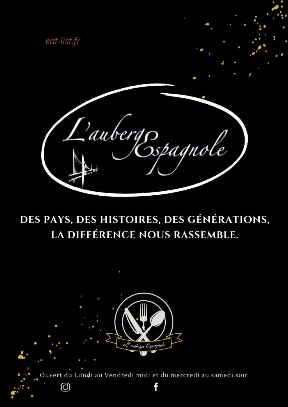 L'auberge Espagnole — carte page 4
