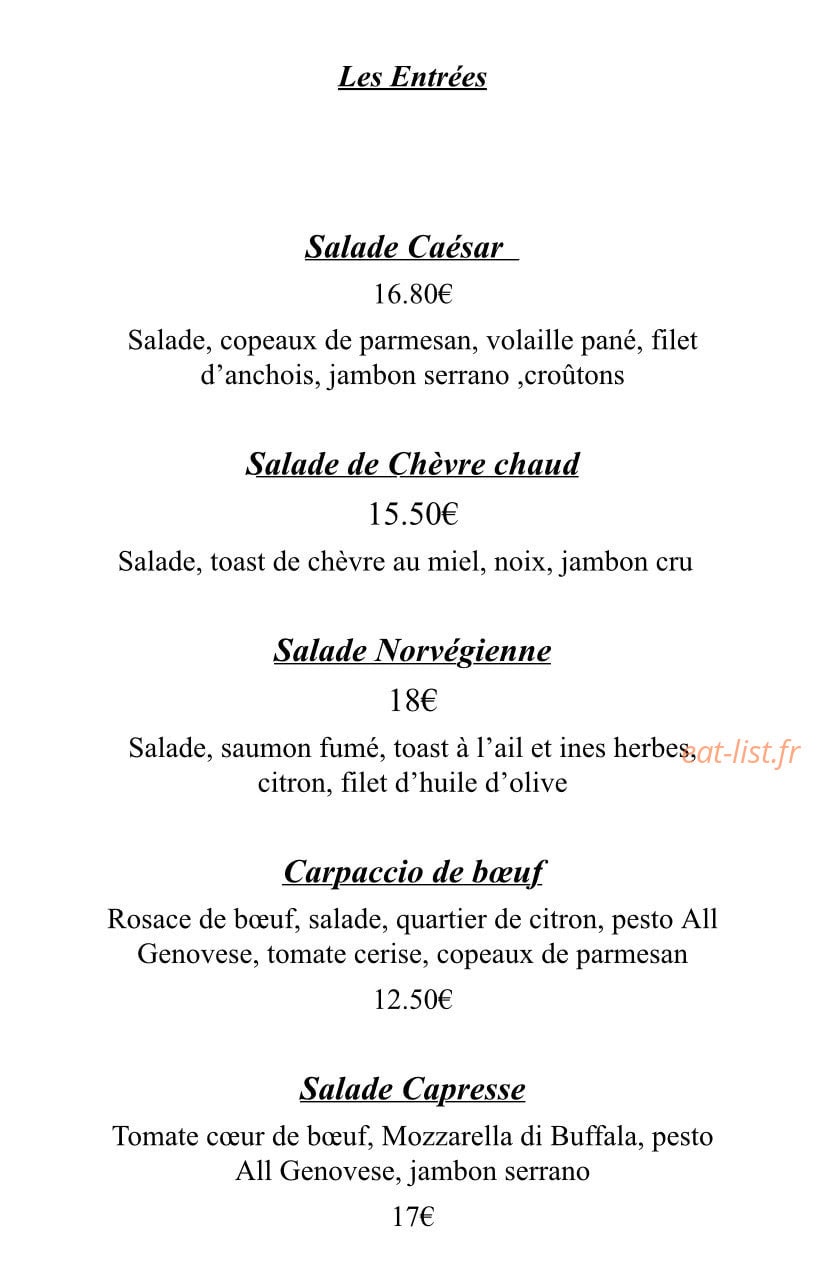 Le Tilleuls — carte page 1